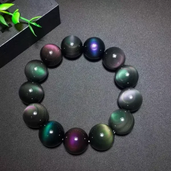 Rainbow Black Tourmaline Bracelet